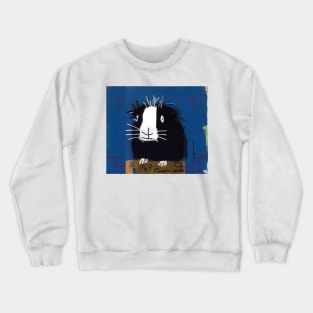 Funny Cartoon Guinea Pig Crewneck Sweatshirt